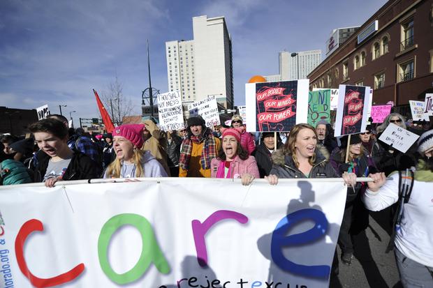 Women's March In Denver 