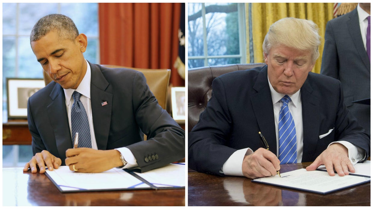 How Trump has changed the Oval Office so far CBS News