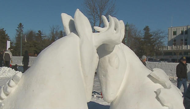 St. Paul Winter Carnival Snow Sculpture 