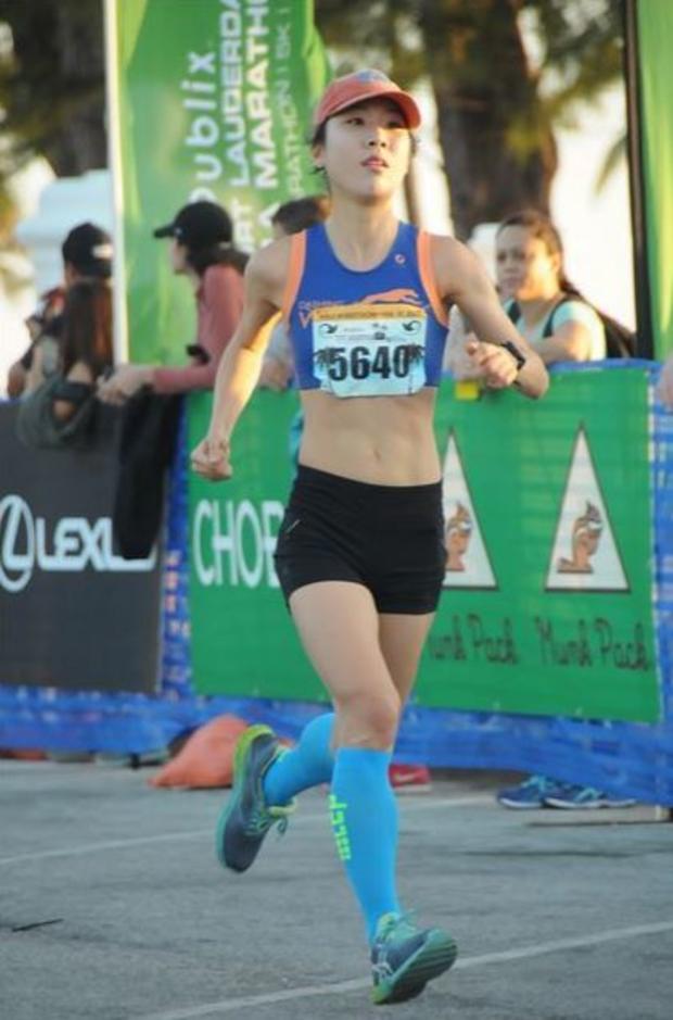 Jane Seo - Ft. Lauderdale Half Marathon Cheater 