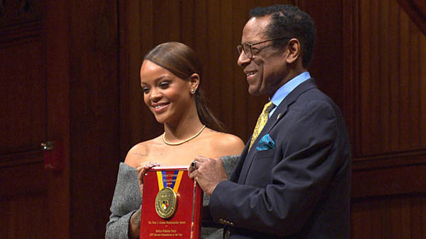 Rihanna Harvard award 