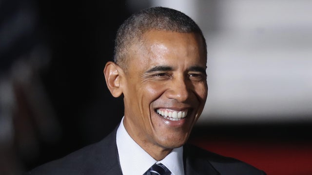 President Obama prepares to step into his car after descending from Air Force One upon his arrival on Nov. 16, 2016, in Berlin, Germany. 