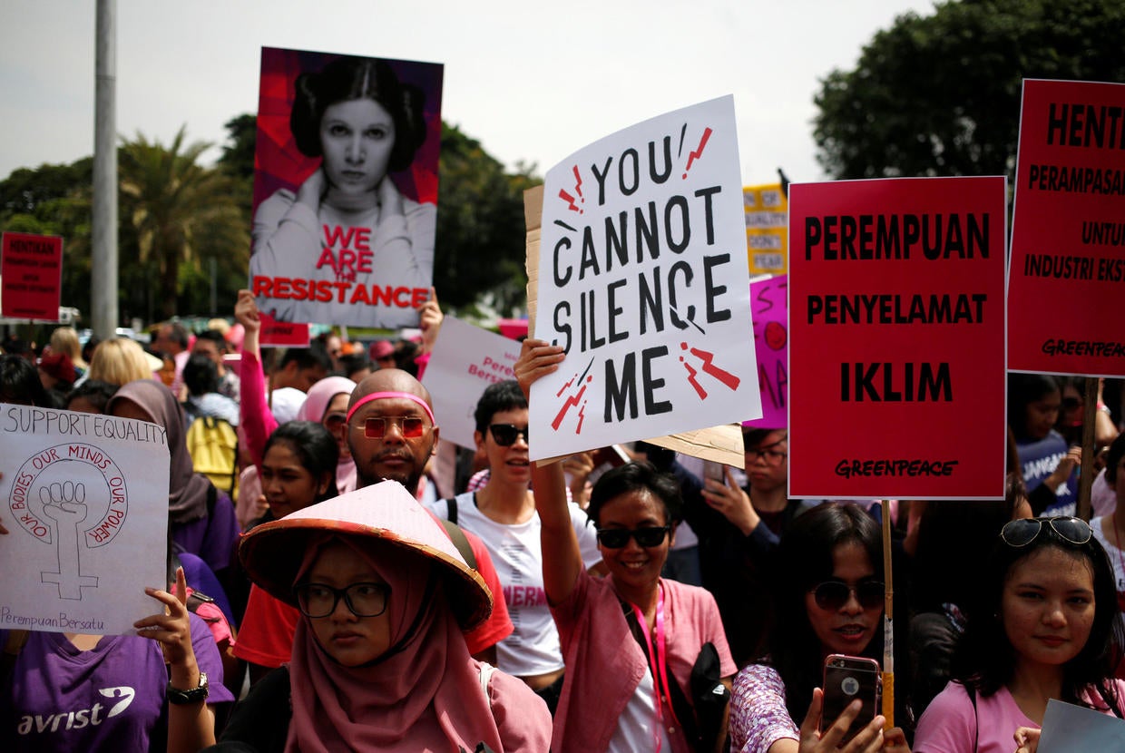 Women Rally Worldwide On International Women's Day