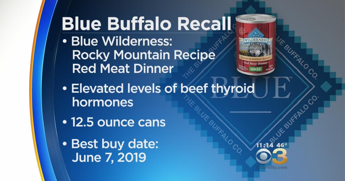 Blue Buffalo Recalls Dog Food Due To Potential Health Risks CBS