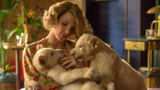 Jessica Chastain in 'The Zookeeper's Wife' 