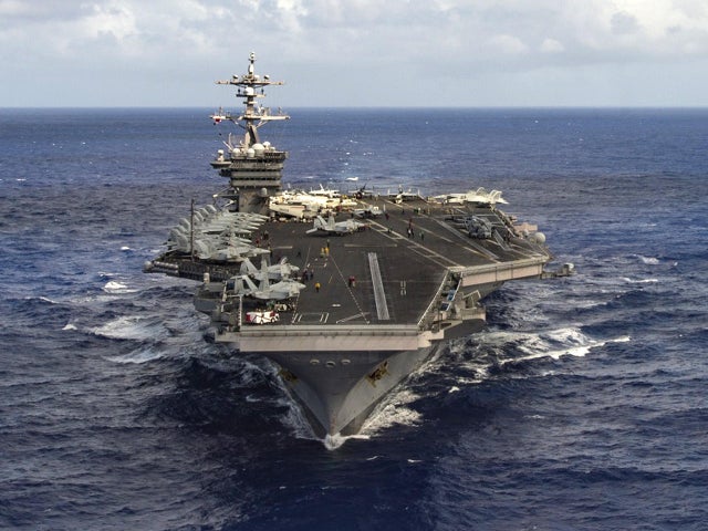 Aircraft carrier USS Carl Vinson