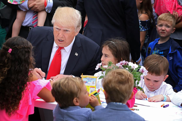 President Trump And Melania Trump Host White House Easter Egg Roll 