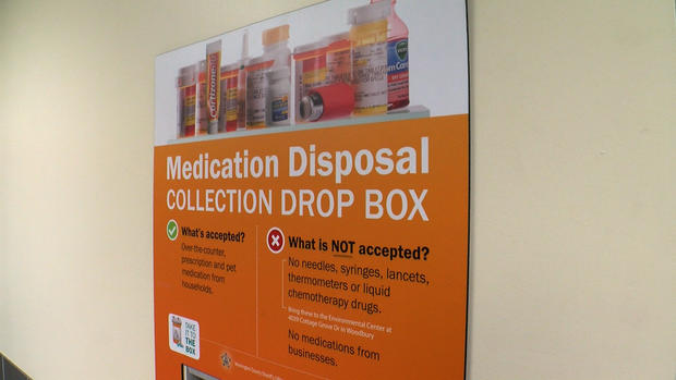 Washington Co Medication Disposal Box 