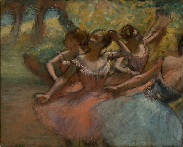 Degas_Four Ballet Dancers on Stage_Brazil 