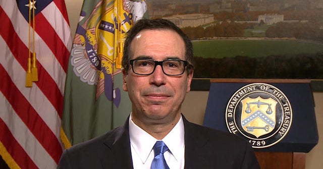 Mnuchin Trump taxcut plan about "unleashing economic growth" CBS News