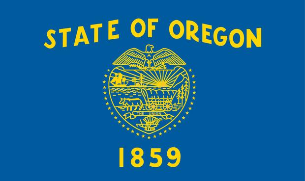 Oregon State Flag 