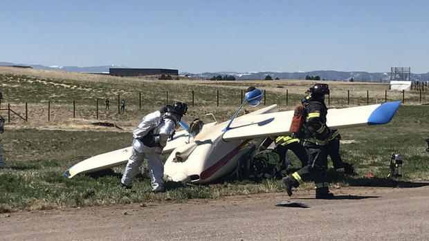 crash at Centennial Airport 