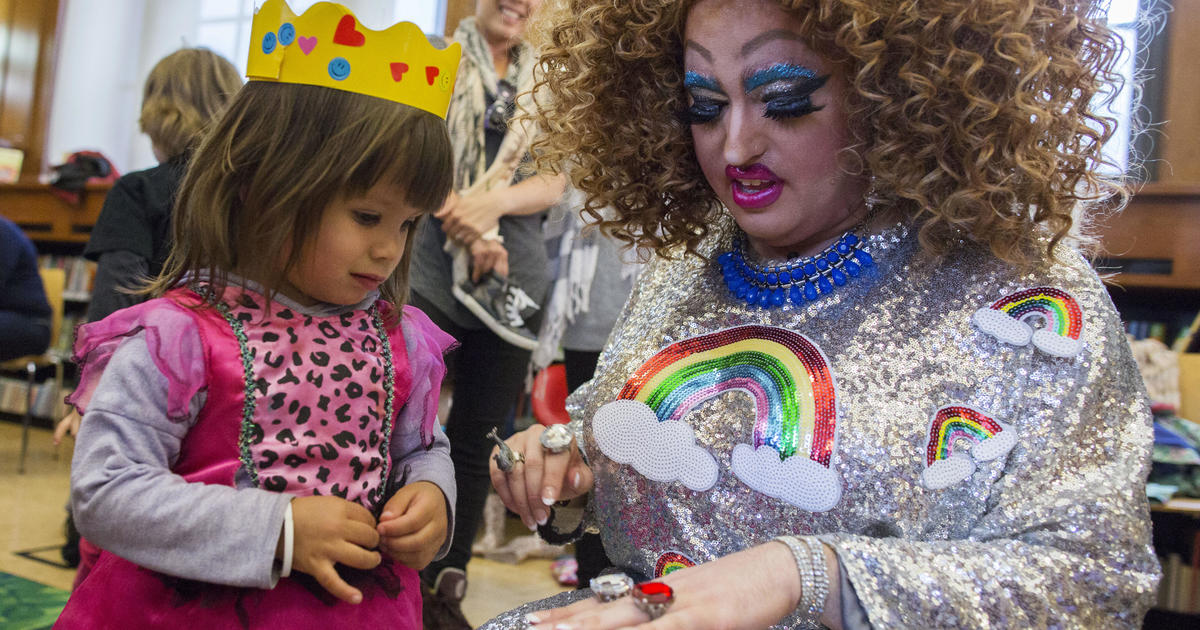 Drag Queen Story Hour at NYC library