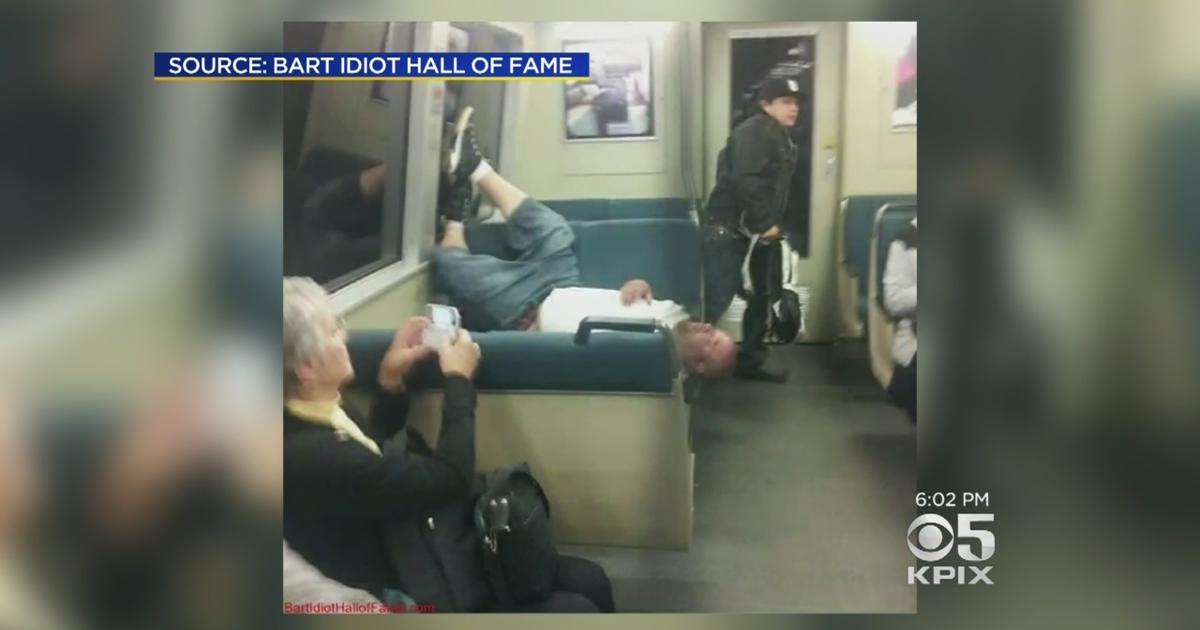 Bart Considers End To Seat Hog Law Cbs San Francisco