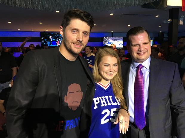 Couple Gets Engaged At 76ers Lottery Party 