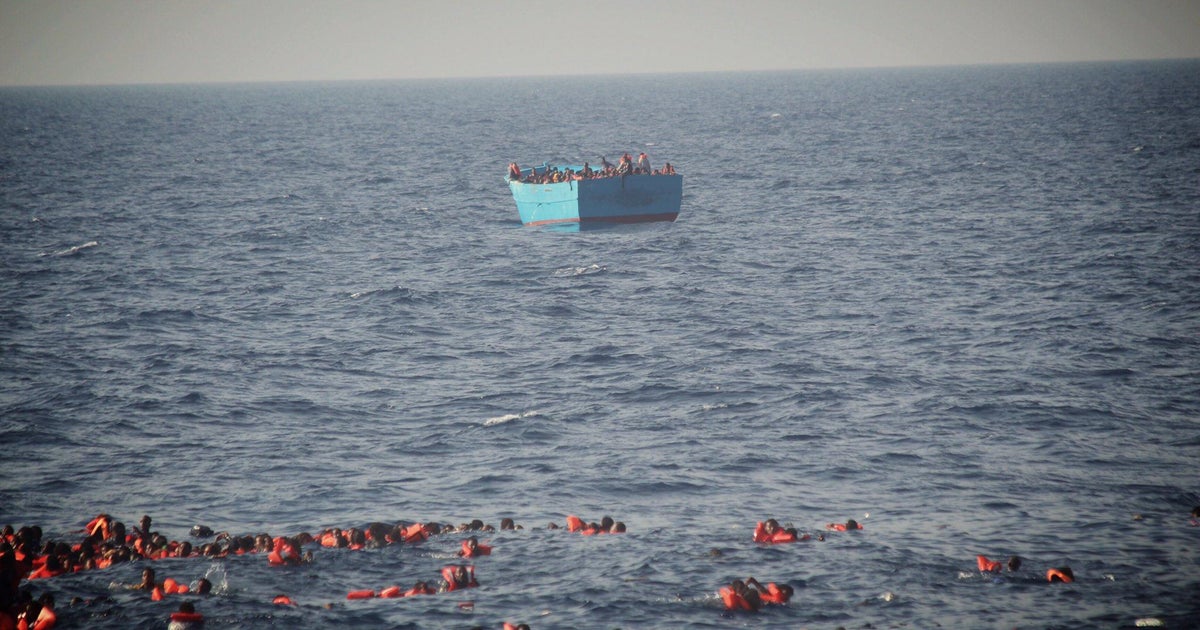 Bodies of 34 migrants pulled from sea after ship capsizes off Libyan ...