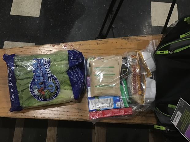 food backpacks Gideon Elementary 