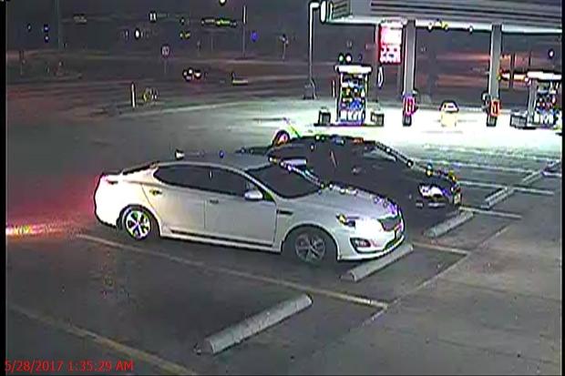 Suspect vehicle in Irving shooting 