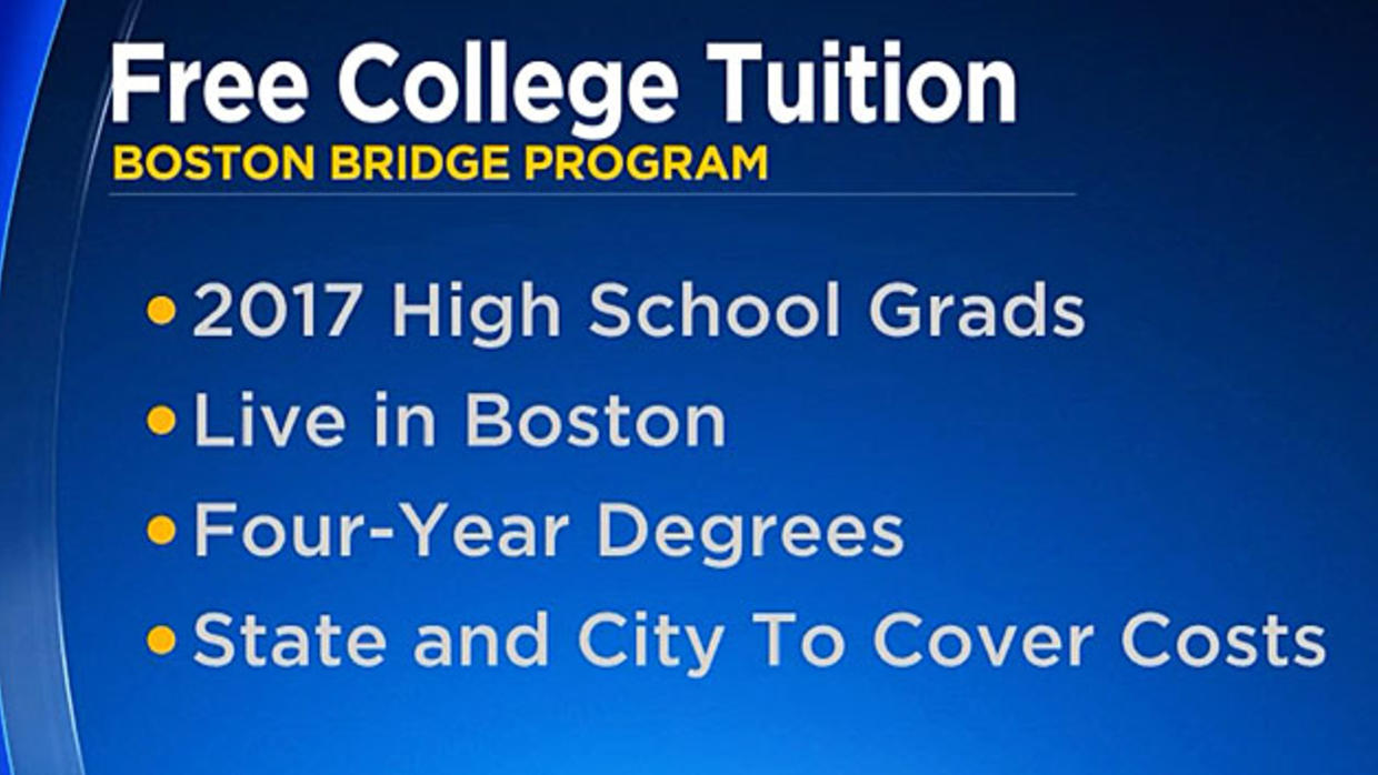 Free College Tuition Program Created For Students In Boston