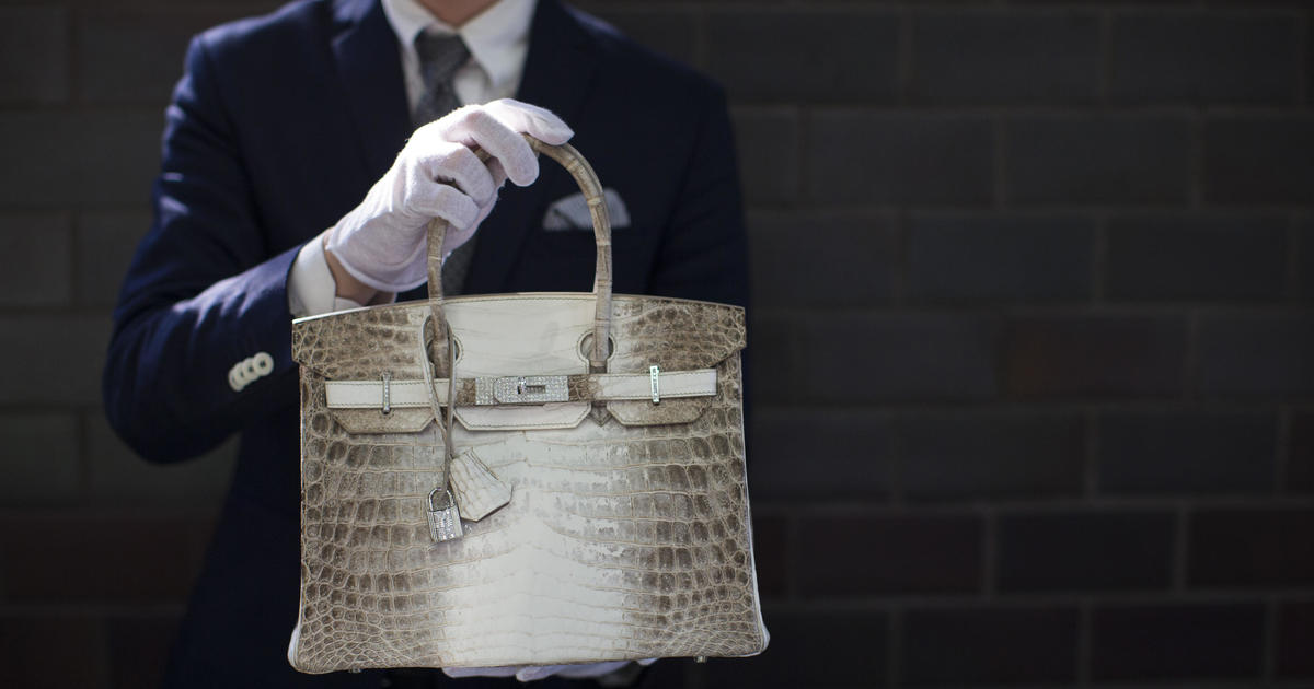 $380,000 for a handbag: Hermes purse shatters auction record - CBS