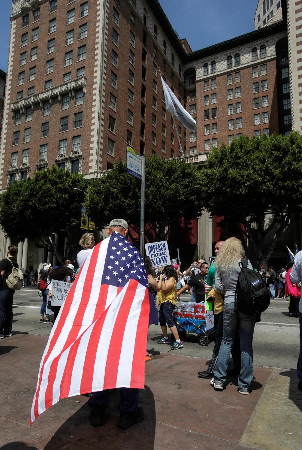 Anti-Trump Protesters