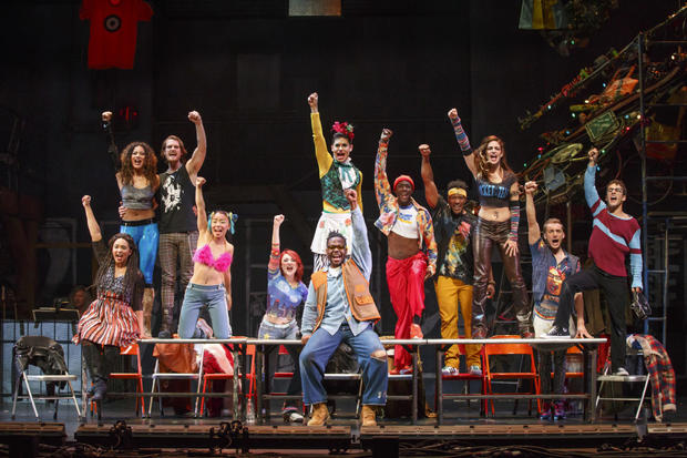 The Company of the RENT 20th Anniversary Tour 