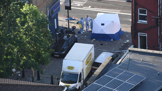 Vehicle strikes people near London mosque, casualties reported 
