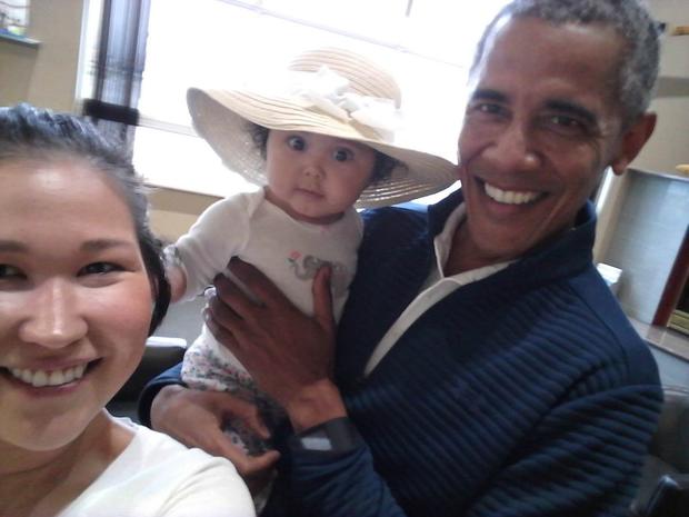 obama and baby 