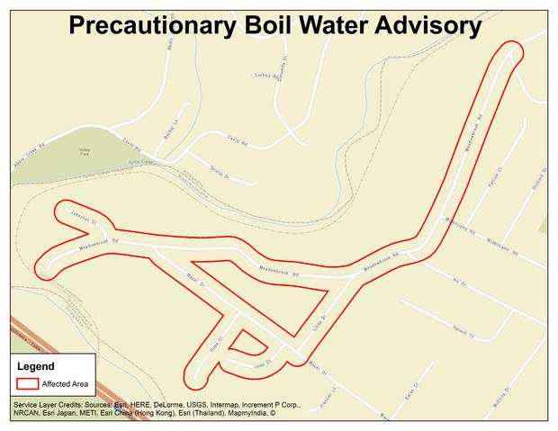 Precautionary Boil Water Advisory July 10 2017 