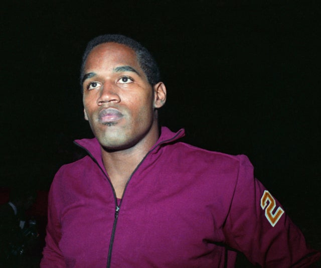O.J. Simpson then and now