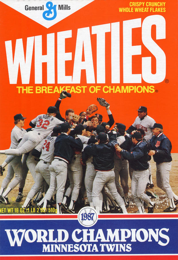 1987 Wheaties World Series Box 