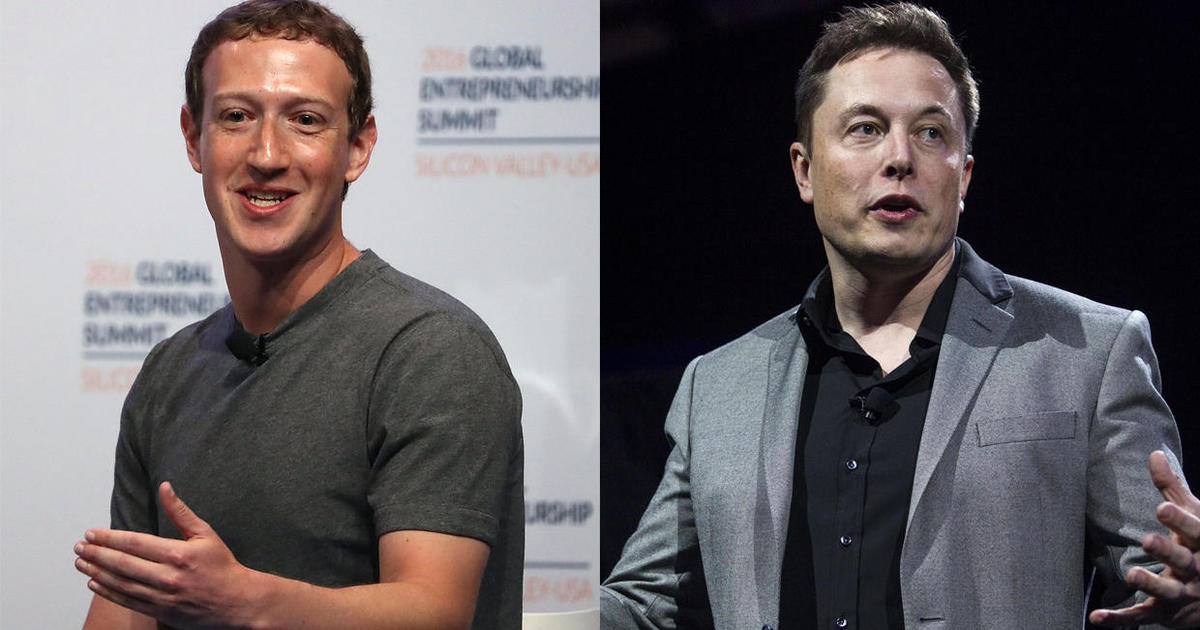 Elon Musk and Mark Zuckerberg clash over risks of artificial intelligence - CBS News
