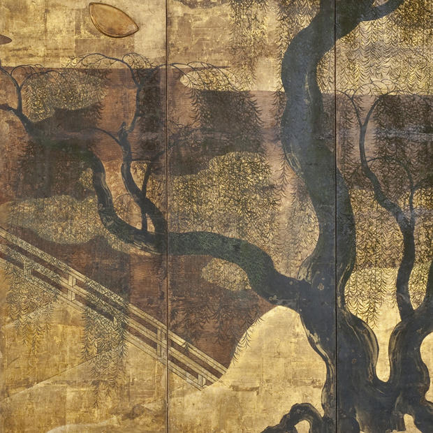 Japanese Painting-A Walk in Nature-LACMA 