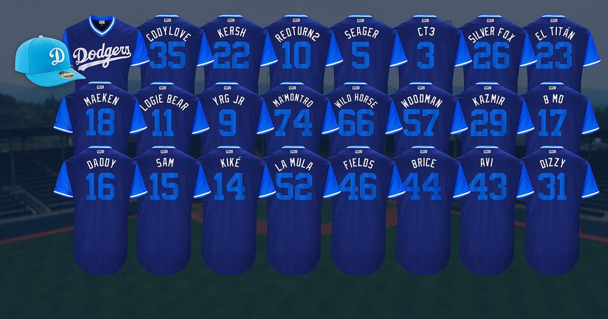 Dodgers Announce Nicknames For Players Weekend - CBS Los Angeles
