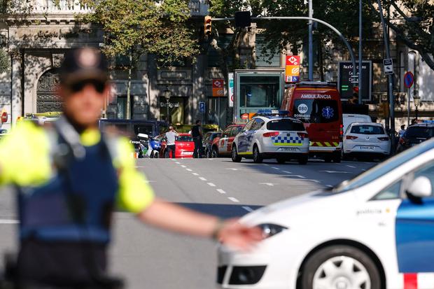 Barcelona Spain van attack 
