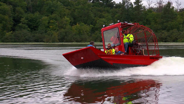 Goin' To The Lake Amery Fire Department Air Boat 