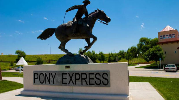Julesburg pony express from Colorado.com tourism website 