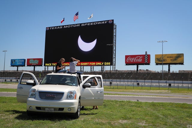 Eclipse Viewing Party at Texas Motor Speedway 
