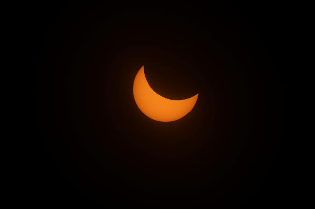 Solar Eclipse from Depoe Bay, Oregon 