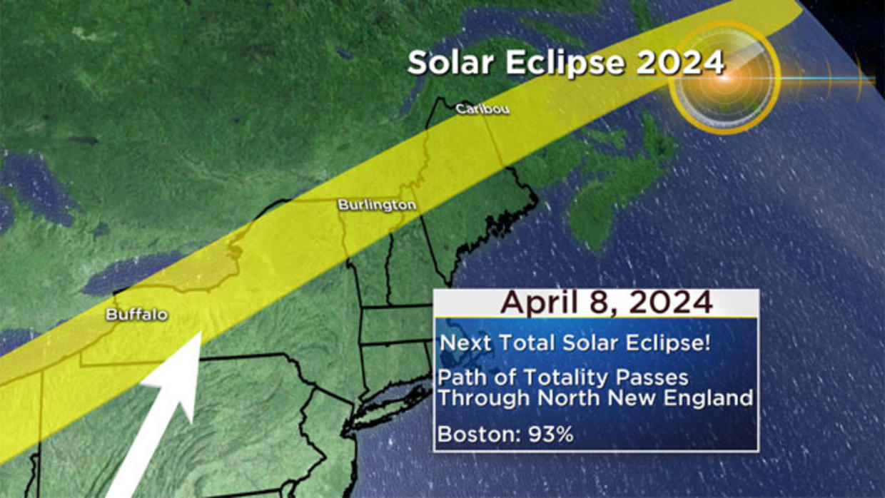 Next Solar Eclipse Puts New England In Path Of Totality CBS Boston