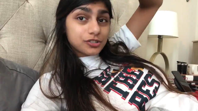 640px x 360px - Former Porn Star Mia Khalifa Threatened by ISIS: 'You Can't Show Weakness'  - CBS New York