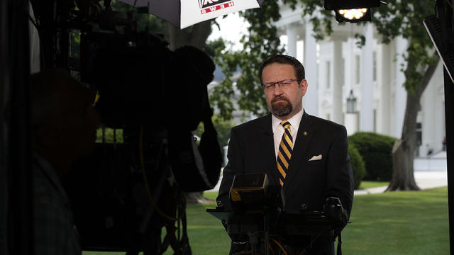 National Security Advisory Sebastian Gorka Interviewed At The White House 