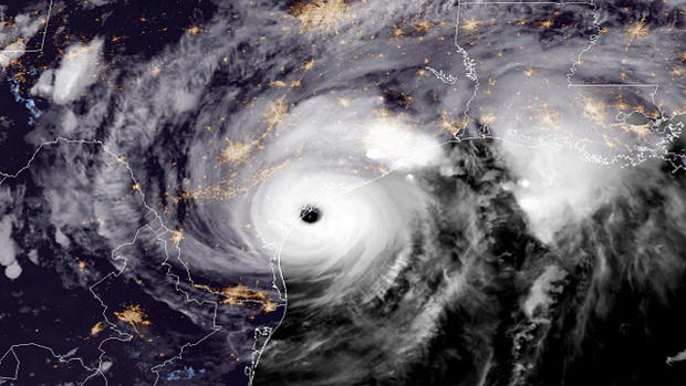 Hurricane Harvey Makes Landfall On Middle Texas Coast 