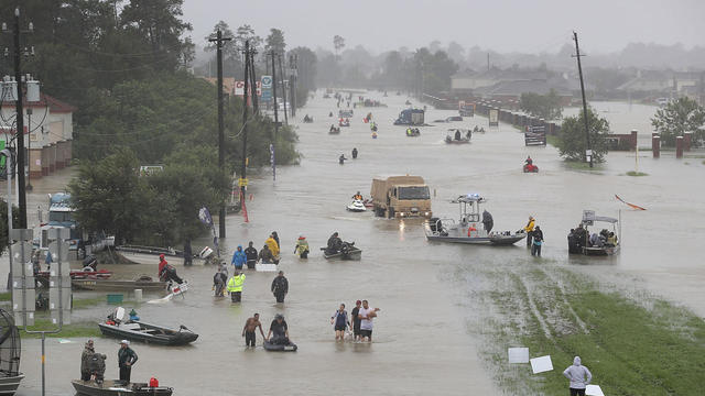 Epic Flooding Inundates Houston After Hurricane Harvey 