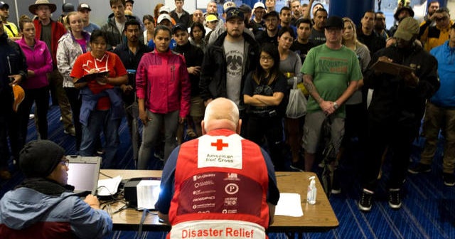 Thousands fill crowded Houston shelters as rescues continue CBS News