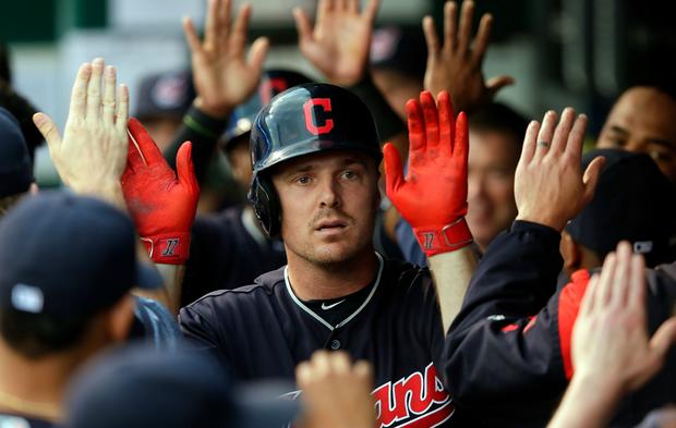 Indians OF Jay Bruce 