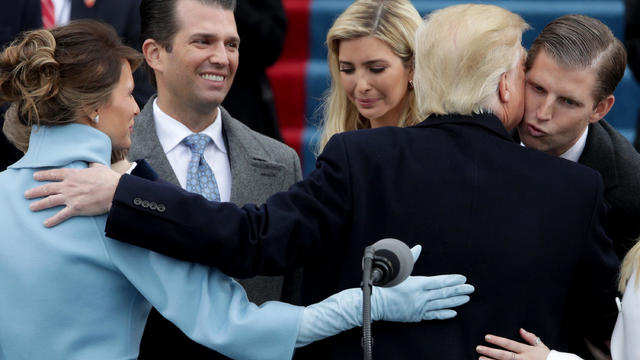 Donald Trump Is Sworn In As 45th President Of The United States 