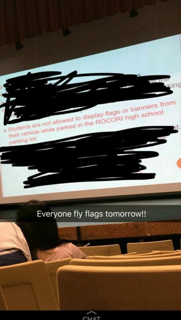 Rocori High School Flags 