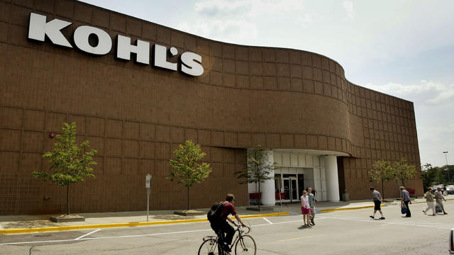 Shoppers come and go outside Kohl's in Niles, Illinois 