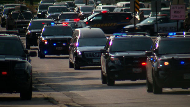 Procession for fallen Wayzata police officer 